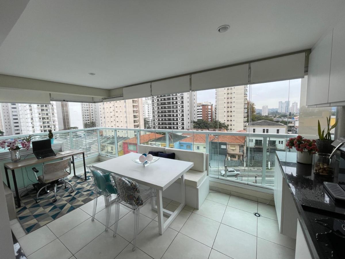 Apartamento No Brooklin Sao Paulo Bagian luar foto